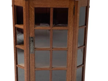 Art Nouveau One-Door Cabinet by H.F. Jansen & Zonen Amsterdam, 1900s